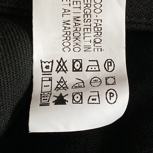 NWOT. Zara Black Viscose Blend High-Waist Short Skirt. Size XXL. - Picture 8 of 8